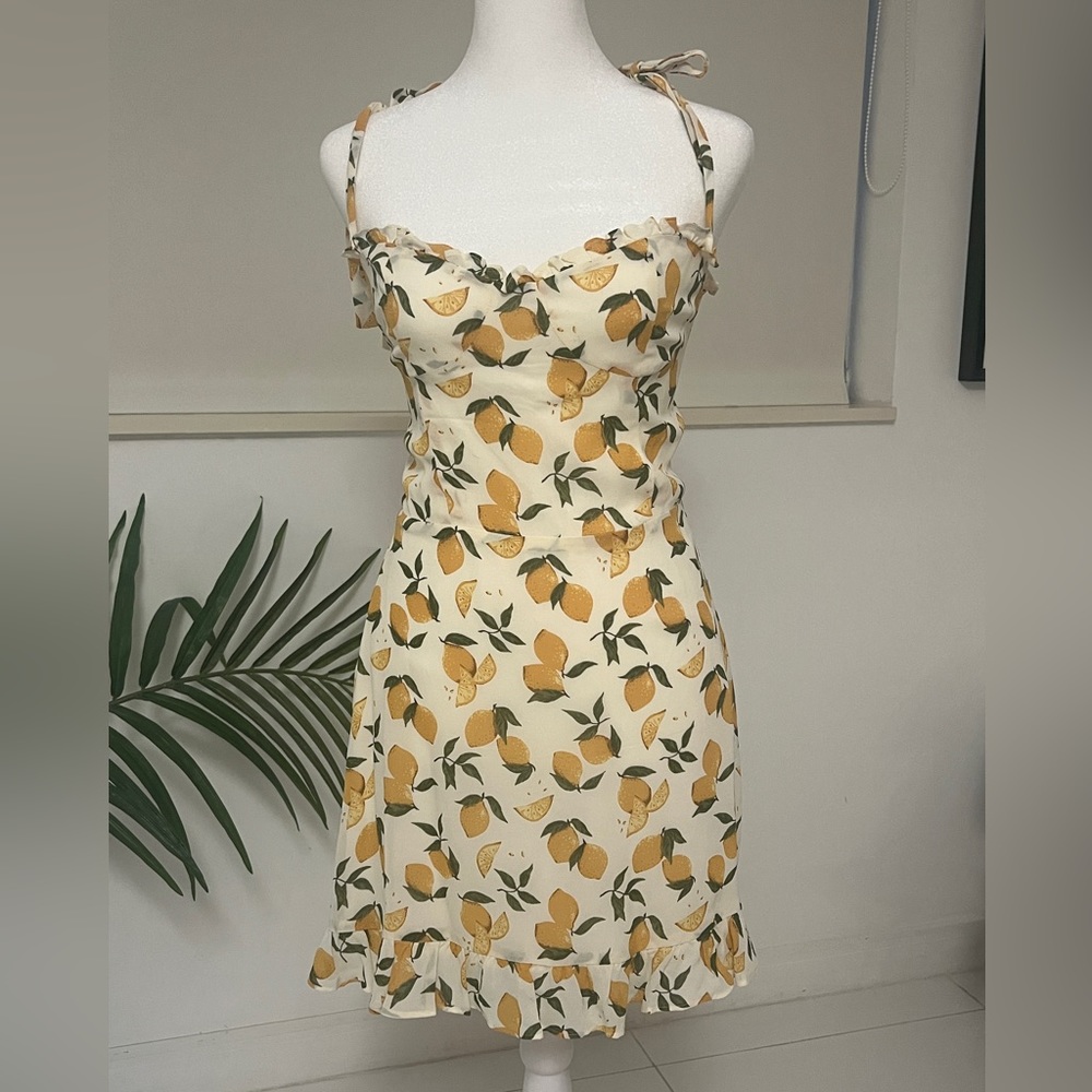 Reformation “Christine” Dress in Lemonade | Size 6